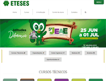 Tablet Screenshot of eteses.com.br